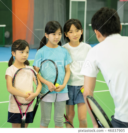 Tennis School Sports Club Kids classroom image 46837905