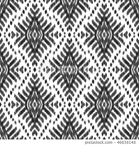 Black and white seamless pattern. Black and white seamless pattern. 46838148
