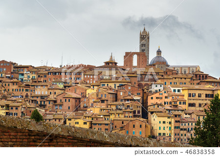 View on Siena city from Basilica Maria dei Servi View on Siena city from Basilica Maria dei Servi 46838358