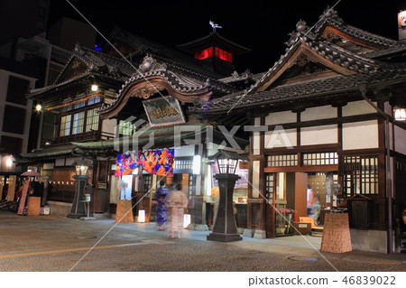 Dogo Onsen Night view 46839022