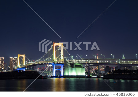 Rainbow Bridge Night Night View 46839300