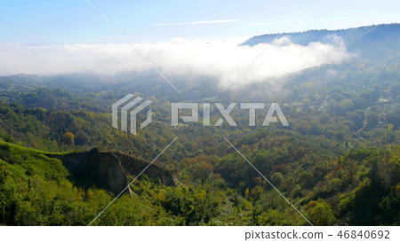 Italia mountains in the sea of clouds Italia mountains in the sea of clouds 46840692