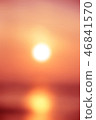 landscape evening sunset in the city.  46841570