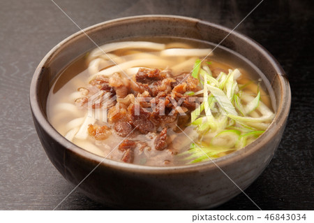 與烏冬面的肉烏冬面 46843034