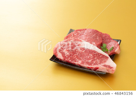 牛肉大腿肉沙朗牛排肉 46843156