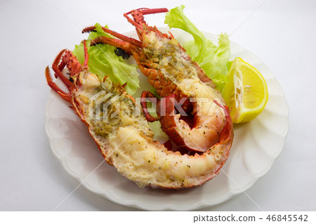 Ise shrimp wine steamed 46845542