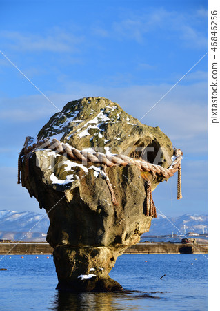 拍攝北海道Esoshicho的冬季景觀，準備迎接新年假期 46846256