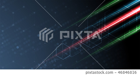 Abstract hexagon background. Technology poligonal Abstract hexagon background. Technology poligonal 46846816