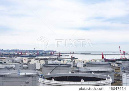 Oil base stockpiling oil port 46847634