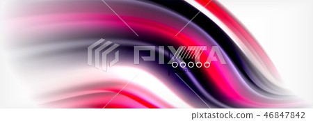 Smooth liquid blur wave background, color flow concept, illustration Smooth liquid blur wave background, color flow concept, illustration 46847842