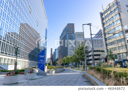 Station front landscape Tenmabashi station 46848672