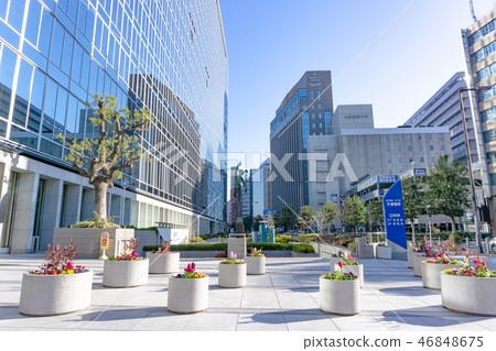 車站前景觀天滿橋站 車站前景觀天滿橋站 46848675
