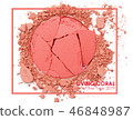 Living coral - Pan tone 2019. Make up cosmetic 46848987