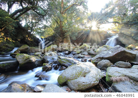 Maru Waterfalls Aso Ogunimachi Kumamoto Prefecture Japan Maru Waterfalls Aso Ogunimachi Kumamoto Prefecture Japan 46848991
