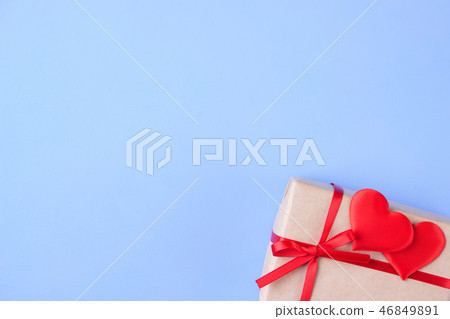 valentines day background,  greeting card mockup 46849891