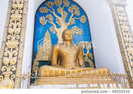 World Peace Pagoda in Pokhara, Nepal World Peace Pagoda in Pokhara, Nepal 46850543
