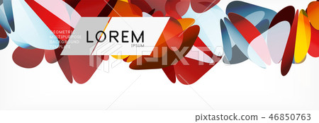 3d card on light backdrop. Abstract triangle pattern. Futuristic geometric background. 3d card on light backdrop. Abstract triangle pattern. Futuristic geometric background. 46850763