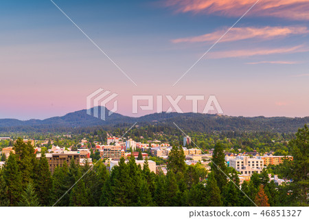 Eugene, Oregon, USA Skyline 46851327