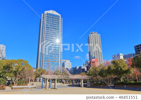 Kobe City Hall under fine weather 46851551
