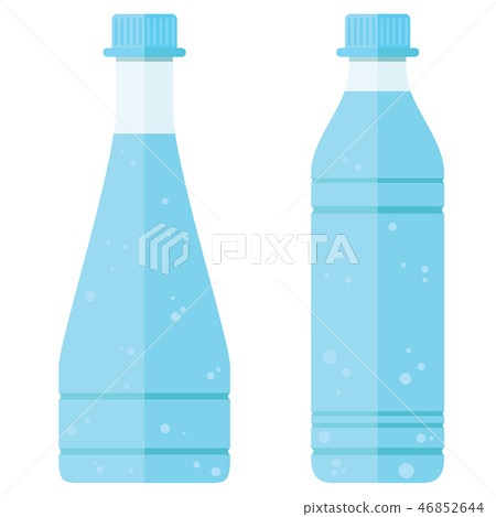 Bottle of water icon isolated on white background. 46852644