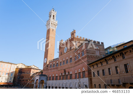 Siena day view, Tuscany, Italy 46853133