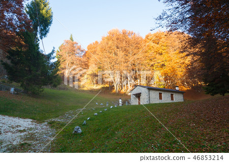 Autumn mountain landscape Autumn mountain landscape 46853214
