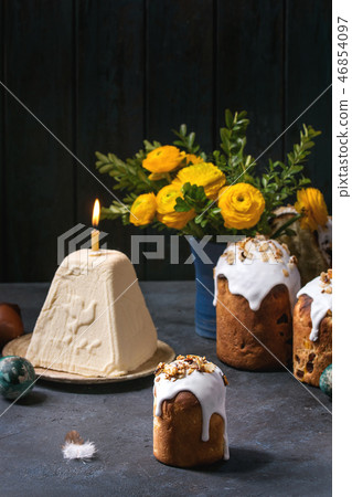 Easter cake Kulich Easter cake Kulich 46854097
