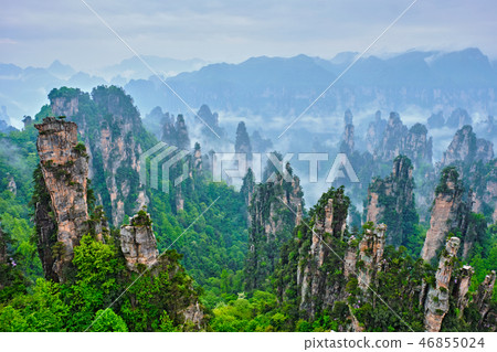 Zhangjiajie mountains, China Zhangjiajie mountains, China 46855024
