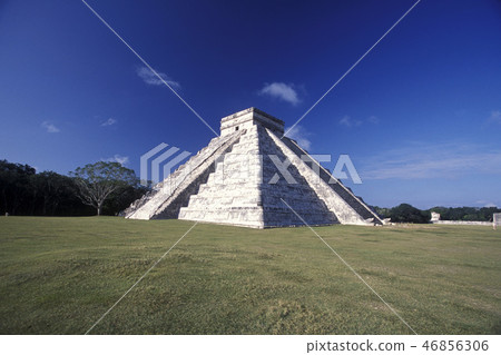 MEXICO YUCATAN CHICHEN ITZA MAYA RUINS MEXICO YUCATAN CHICHEN ITZA MAYA RUINS 46856306