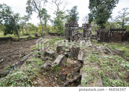 CAMBODIA SRA EM PRASAT NEAK BUOS KHMER TEMPLE 46856397