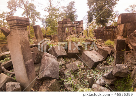 CAMBODIA SRA EM PRASAT NEAK BUOS KHMER TEMPLE CAMBODIA SRA EM PRASAT NEAK BUOS KHMER TEMPLE 46856399