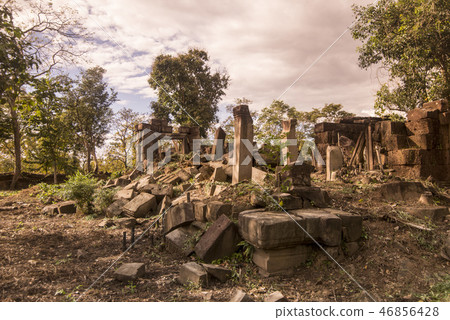 CAMBODIA SRA EM PRASAT NEAK BUOS KHMER TEMPLE 46856428