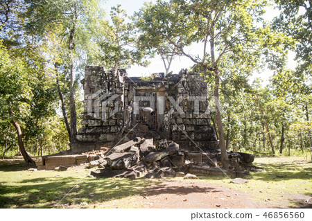 CAMBODIA SRA EM PRASAT KOH KER KHMER TEMPLE CAMBODIA SRA EM PRASAT KOH KER KHMER TEMPLE 46856560