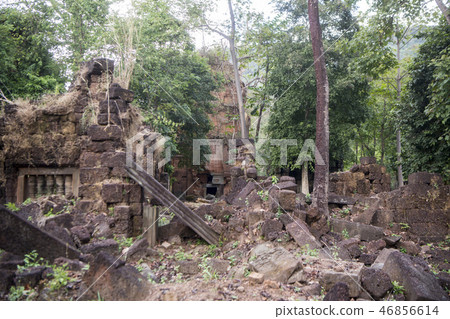 CAMBODIA SRA EM PRASAT NEAK BUOS KHMER TEMPLE CAMBODIA SRA EM PRASAT NEAK BUOS KHMER TEMPLE 46856614