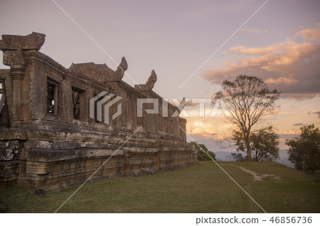 CAMBODIA SRA EM PRASAT PREAH VIHEAR KHMER TEMPLE 46856736