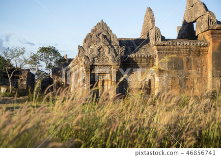 CAMBODIA SRA EM PRASAT PREAH VIHEAR KHMER TEMPLE 46856741