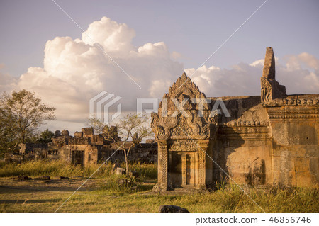 CAMBODIA SRA EM PRASAT PREAH VIHEAR KHMER TEMPLE CAMBODIA SRA EM PRASAT PREAH VIHEAR KHMER TEMPLE 46856746