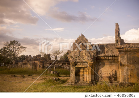 CAMBODIA SRA EM PRASAT PREAH VIHEAR KHMER TEMPLE 46856802