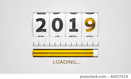 Loading New year 2019 counter #2 Loading New year 2019 counter #2 46857419