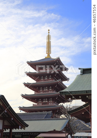 淺草淺草寺在秋天 淺草淺草寺在秋天 46857554