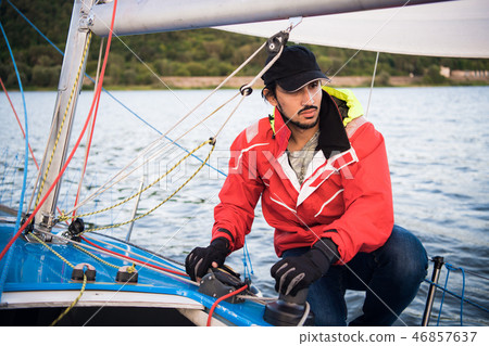 pulling rope boat