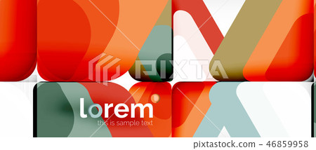 Geometric abstract background 46859958