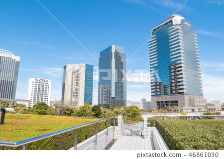 Buildings in Makuhari New City Buildings in Makuhari New City 46861030