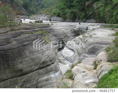 雲林古坑草嶺萬年峽谷 46861757