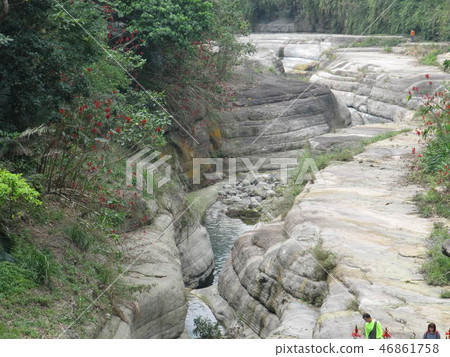 雲林古坑草嶺萬年峽谷 46861758