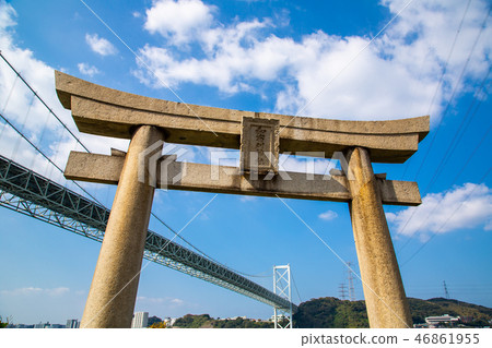 日本九州海峽 Zhuzhou Japan Kyushu Sea 46861955