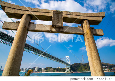 日本九州海峽 Zhuzhou Japan Kyushu Sea 日本九州海峽 Zhuzhou Japan Kyushu Sea 46861958