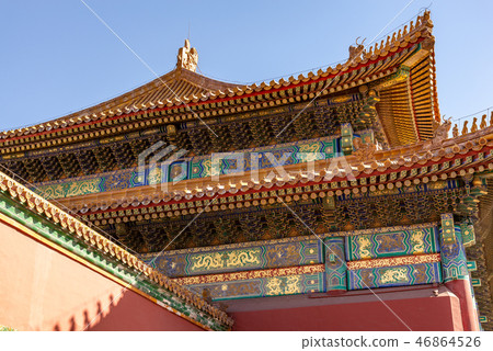 紫禁城故宮博物院 中国北京観光スポット Forbidden City 世界五大博物館 紫禁城故宮博物院 中国北京観光スポット Forbidden City 世界五大博物館 46864526