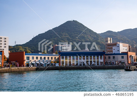 日本九州門司港 Japan Kyushu Moji Port 日本九州門司港 Japan Kyushu Moji Port 46865195