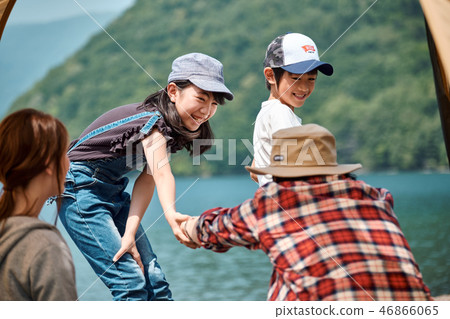 家庭旅行湖營地 家庭旅行湖營地 46866065